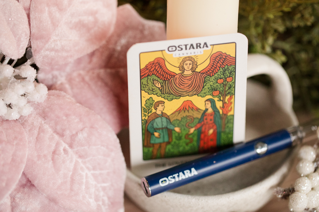 Ostara Cannabis The Lovers Card