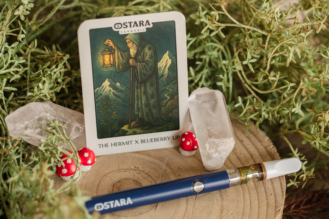 Ostara Cannabis The Hermit Tarot Card