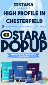 Ostara Cannabis Popup at High Profile Chesterfield