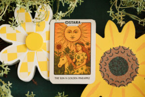 Ostara Cannabis The Sun Tarot Card