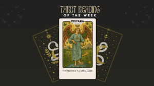 April 27 2026 Temperence Tarot Reading for Ostara Cannabis
