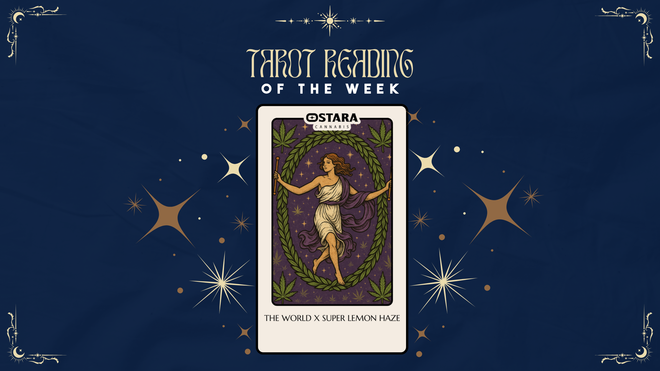 April 6 2026 The World Tarot Reading for Ostara Cannabis