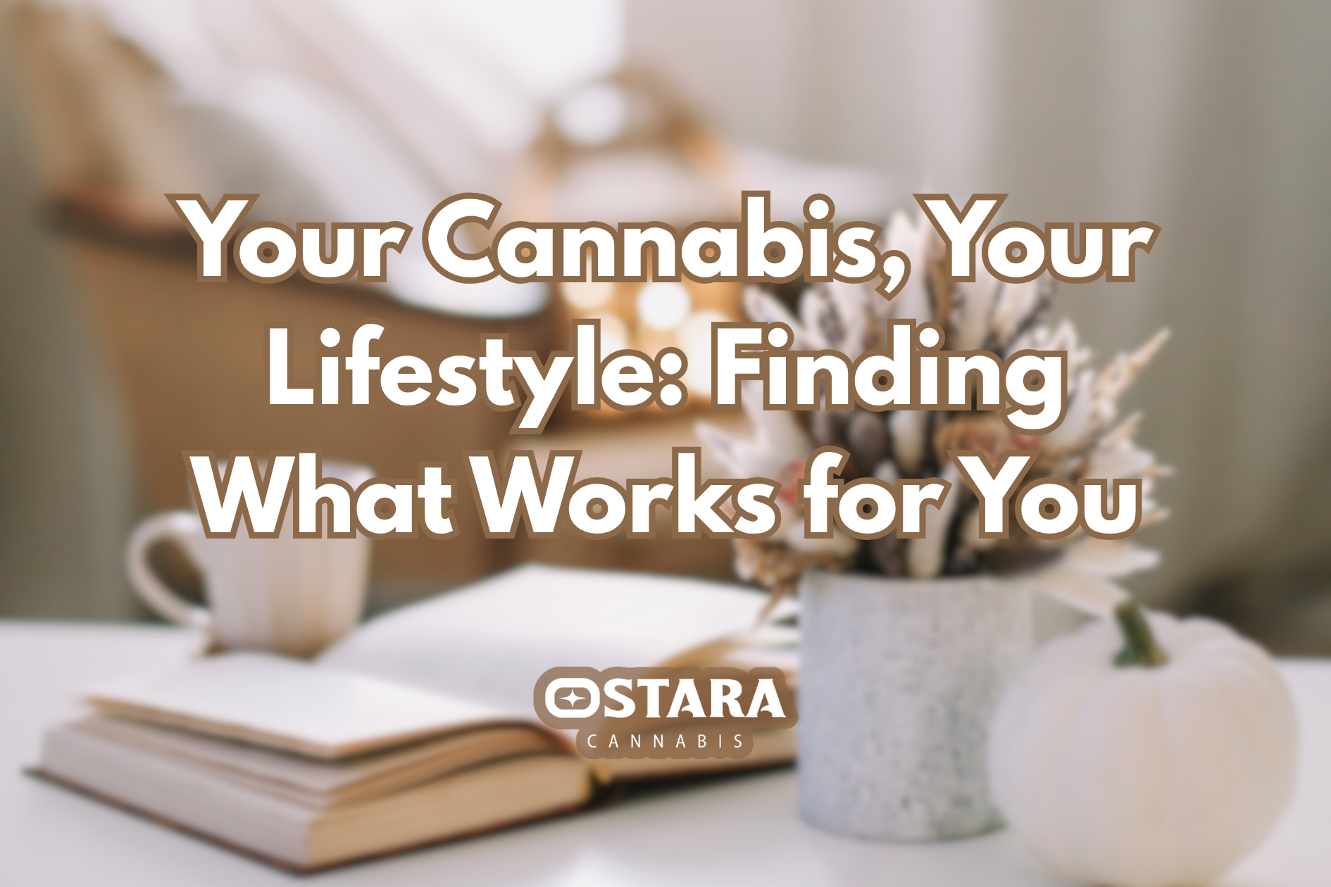 Your Cannabis, Your Lifestyle Finding What Works for You - Blog Header